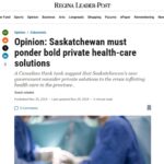 REGINA LEADER-POST COLUMN: Sask. should adopt waitlist law from Manitoba to save lives