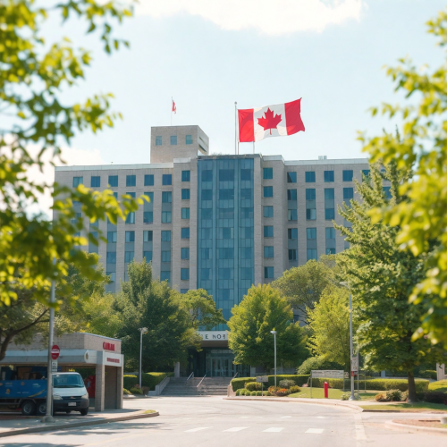 AI Canadian hospital